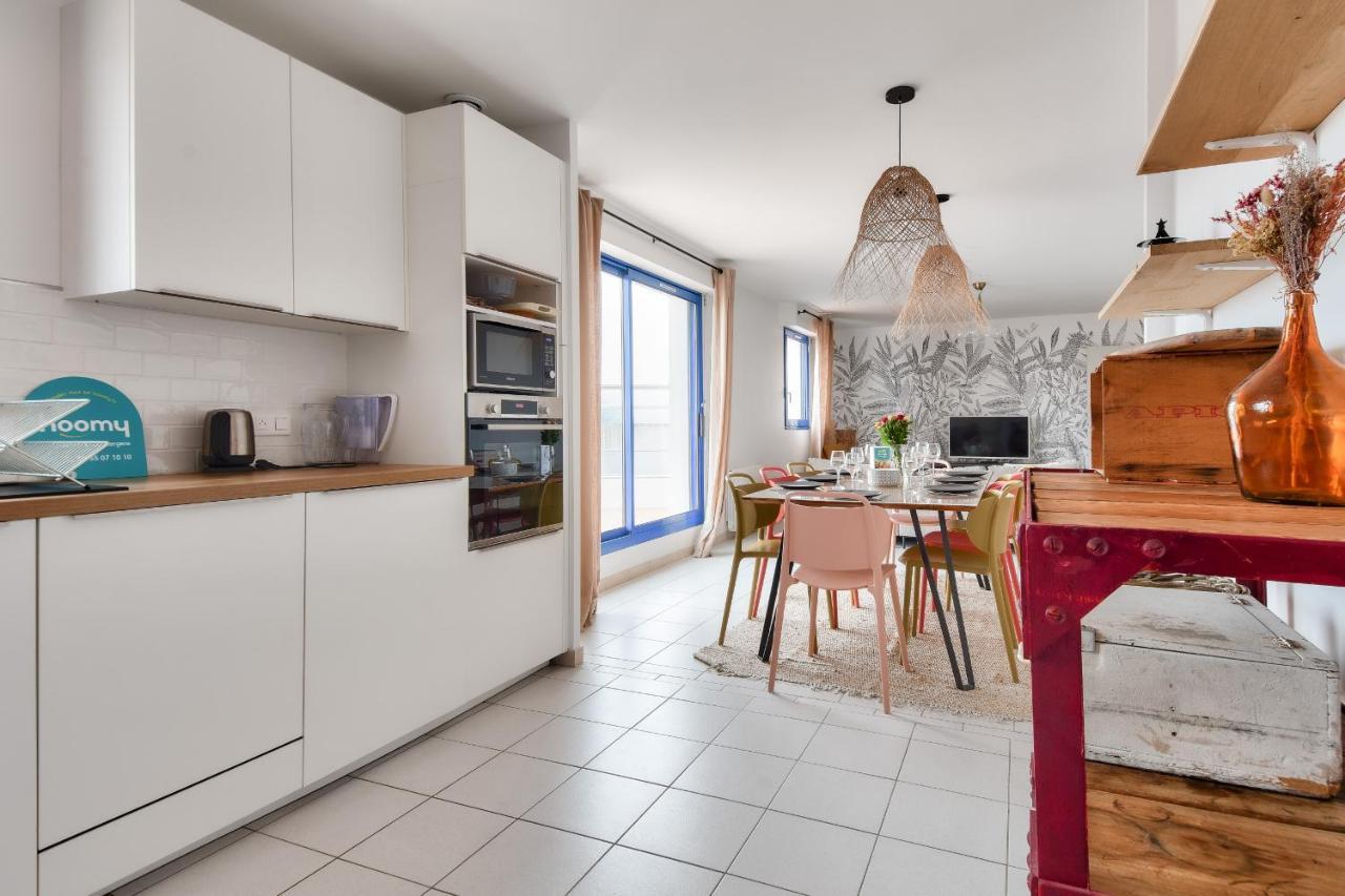 Appart Pour 8 Au Coeur De Noirmoutier - Terrasse Экстерьер фото