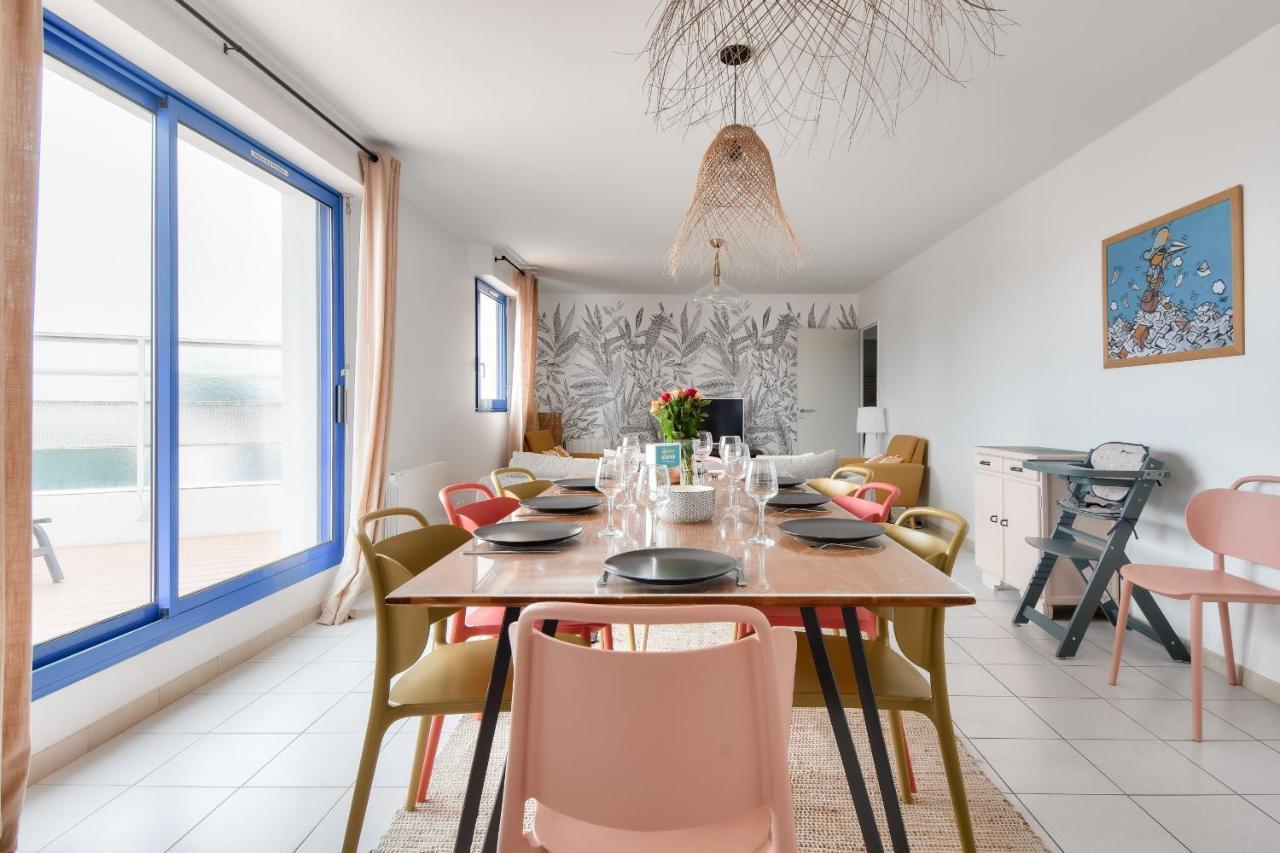 Appart Pour 8 Au Coeur De Noirmoutier - Terrasse Экстерьер фото